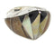 Tiger Eye Multicolor Inlay Ring Size 8-1/2 YS58575